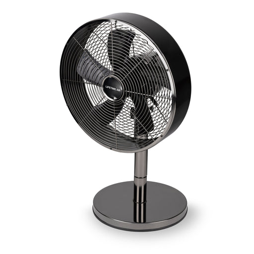 Lifetime Air - Tafelventilator – 30 cm – Antraciet / Gunmetal – Energiezuinig & Krachtig (35W) - Bivakshop