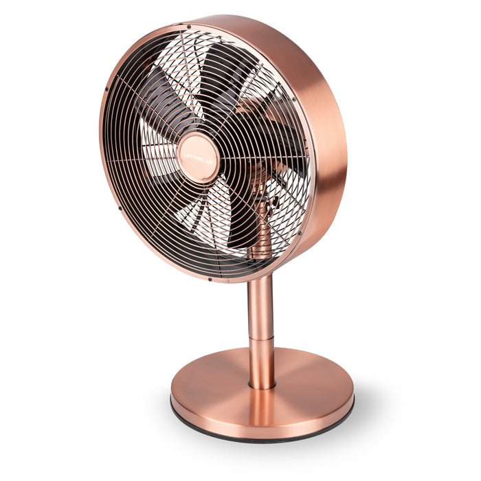 Lifetime Air - Tafelventilator – 30 cm – Krachtig (35W) – Effectieve Luchtcirculatie voor 230V - Bivakshop