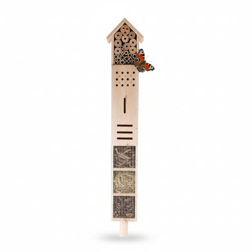Lifetime Garden - Insectenhotel – 160 x 14,5 x 10 cm – Duurzaam en Natuurlijke - Bivakshop