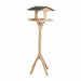 Lifetime Garden – Vogelvoederhuis op Paal – Houten Voederplek – Dakbescherming - Bivakshop