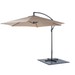 Lifetime - Hangende Parasol 3M – 6 Robuuste Ribben – Stijlvol Taupe - Bivakshop