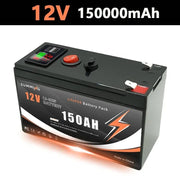 Lithium 12V 150Ah LiFePO4 Deep Cycle Accu – 4000+ Cycli – Betrouwbare Energieopslag - Bivakshop