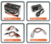 Lithium 12V 150Ah LiFePO4 Deep Cycle Accu – 4000+ Cycli – Betrouwbare Energieopslag - Bivakshop