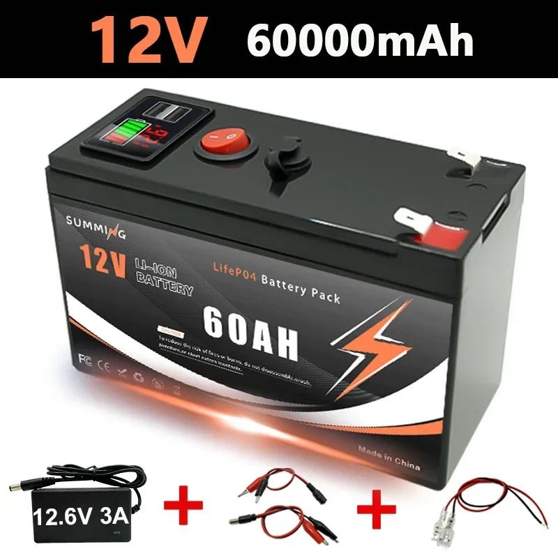 Lithium 12V 150Ah LiFePO4 Deep Cycle Accu – 4000+ Cycli – Betrouwbare Energieopslag - Bivakshop