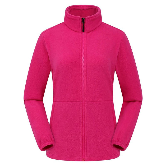LNGXO polar fleece jas - Heren & dames outdoor softshell - Warm & windproof - Bivakshop