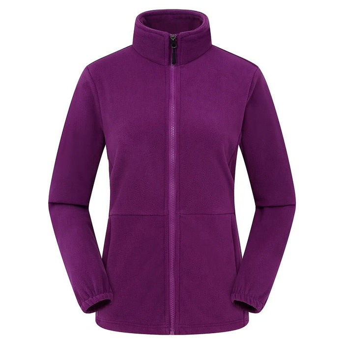 LNGXO polar fleece jas - Heren & dames outdoor softshell - Warm & windproof - Bivakshop