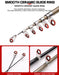 Lokken vishengel - Carbon mini travel lichtgewicht - 1.3m - 1.6m - 1.8m - Bivakshop