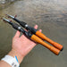 Lokken vishengel - Carbon mini travel lichtgewicht - 1.3m - 1.6m - 1.8m - Bivakshop