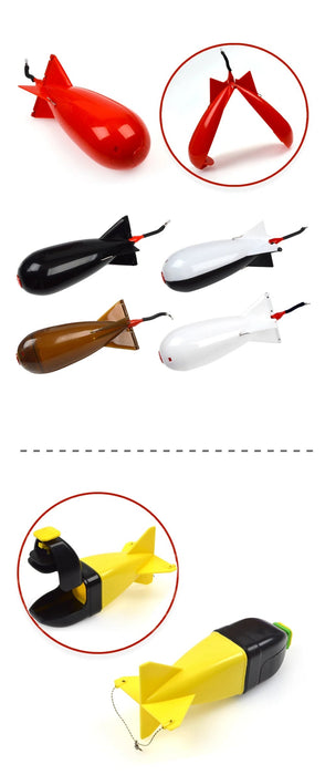 Long - Cast Spod Feeder Set – Grote en Kleine Voerraket - Bivakshop