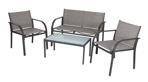 Loungeset Paris – 4 - delig – Comfortabel & Stijlvol voor Tuin & Terras - Bivakshop