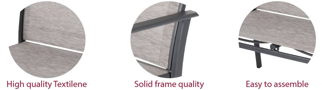 Loungeset Paris – 4 - delig – Comfortabel & Stijlvol voor Tuin & Terras - Bivakshop