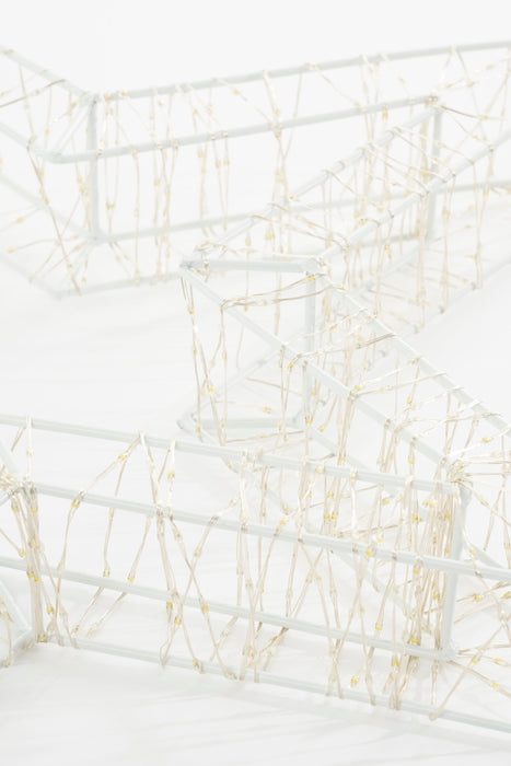 Luca Lighting – Hangende Ster Ø56 cm – 1200 warme witte LED's – IP44 Timer - Bivakshop