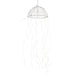 Luca Lighting – 'Jellyfish' Hanglamp – Silver – 160 Warm Witte LED’s – L100 cm (IP44) - Bivakshop