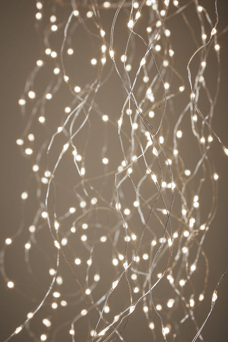 Luca Lighting – 'Jellyfish' Hanglamp – Silver – 160 Warm Witte LED’s – L100 cm (IP44) - Bivakshop