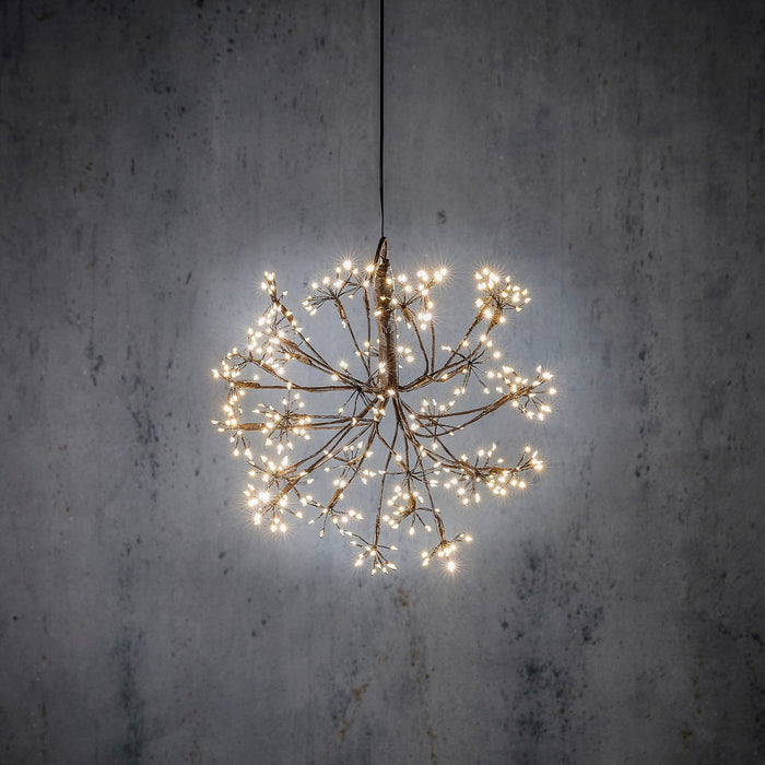 Luca Lighting – Kerstverlichting Bal – Ø30 cm – Warm Wit Licht – Spatwaterdicht - Bivakshop