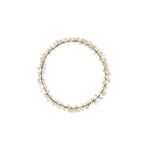 Luca Lighting – LED Krans Ø30 cm – Zwart met 108 Warm Witte LED’s – IP44 Buiten - Bivakshop