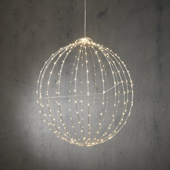 Luca Lighting – LED lichtbal Ø50 cm – 320 Classic White LED’s – IP44 & timer - Bivakshop