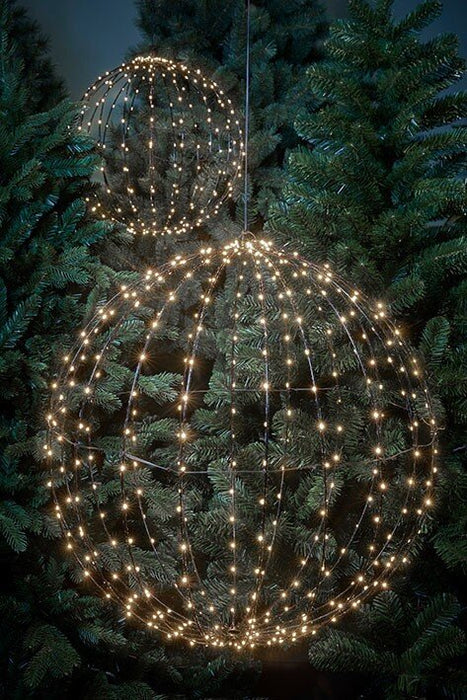 Luca Lighting – LED lichtbal Ø60 cm – 400 classic white LED’s – IP44 & timer - Bivakshop