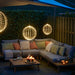 Luca Lighting – LED lichtbal Ø60 cm – 400 classic white LED’s – IP44 & timer - Bivakshop