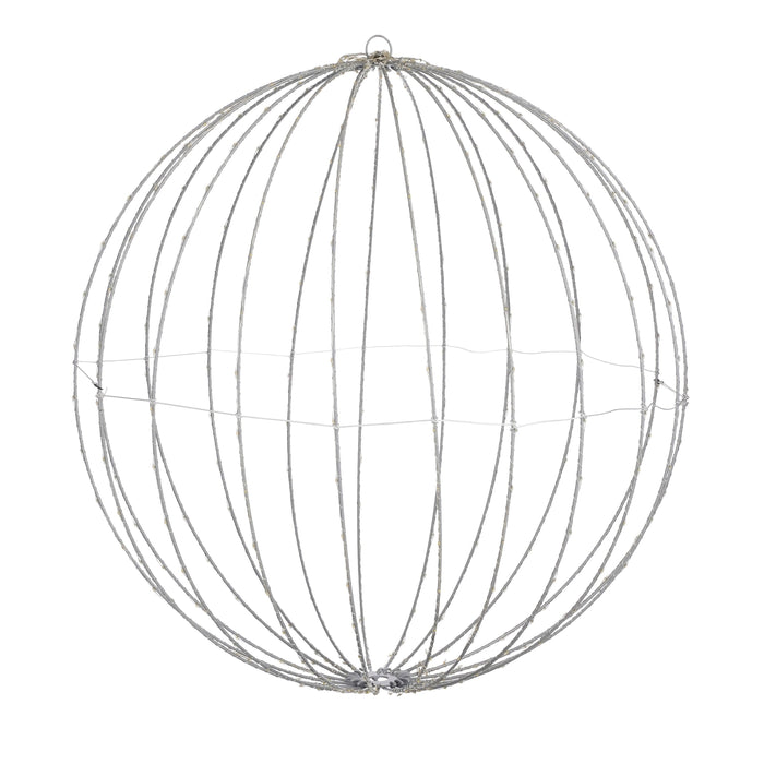 Luca Lighting – XL LED lichtbal Ø60 cm – 400 Warme witte LED’s – IP44 & timer - Bivakshop