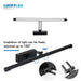 LUCKYLED moderne LED wandlamp - 8W/12W/16W/20W - Voor badkamer en spiegel - Bivakshop
