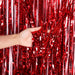 Luxe Glitter Fringe Gordijnen – Tinsel Folie Achtergrond – Diverse Kleuren & Feestthema’s - Bivakshop