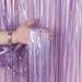 Luxe Laser Glitter Fringe Gordijn (1x2M) – Holografische Tinsel Achtergrond – Diverse Kleuren - Bivakshop