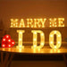 Luxe LED Letter Lamp (A - Z) – Verlichte Letters voor Bruiloft, Verjaardag & Interieur – Sfeerverlichting - Bivakshop