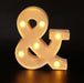 Luxe LED Letter Lamp (A - Z) – Verlichte Letters voor Bruiloft, Verjaardag & Interieur – Sfeerverlichting - Bivakshop