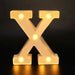 Luxe LED Letter Lamp (A - Z) – Verlichte Letters voor Bruiloft, Verjaardag & Interieur – Sfeerverlichting - Bivakshop