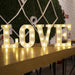 Luxe LED Letter Lamp (A - Z) – Verlichte Letters voor Bruiloft, Verjaardag & Interieur – Sfeerverlichting - Bivakshop