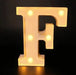 Luxe LED Letter Lamp (A - Z) – Verlichte Letters voor Bruiloft, Verjaardag & Interieur – Sfeerverlichting - Bivakshop