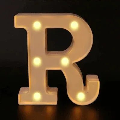 Luxe LED Letter Lamp (A - Z) – Verlichte Letters voor Bruiloft, Verjaardag & Interieur – Sfeerverlichting - Bivakshop