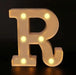 Luxe LED Letter Lamp (A - Z) – Verlichte Letters voor Bruiloft, Verjaardag & Interieur – Sfeerverlichting - Bivakshop