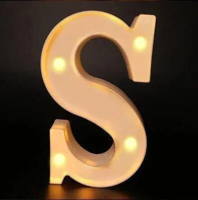 Luxe LED Letter Lamp (A - Z) – Verlichte Letters voor Bruiloft, Verjaardag & Interieur – Sfeerverlichting - Bivakshop
