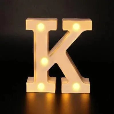 Luxe LED Letter Lamp (A - Z) – Verlichte Letters voor Bruiloft, Verjaardag & Interieur – Sfeerverlichting - Bivakshop