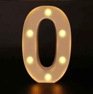 Luxe LED Letter Lamp (A - Z) – Verlichte Letters voor Bruiloft, Verjaardag & Interieur – Sfeerverlichting - Bivakshop