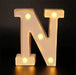 Luxe LED Letter Lamp (A - Z) – Verlichte Letters voor Bruiloft, Verjaardag & Interieur – Sfeerverlichting - Bivakshop