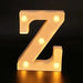 Luxe LED Letter Lamp (A - Z) – Verlichte Letters voor Bruiloft, Verjaardag & Interieur – Sfeerverlichting - Bivakshop