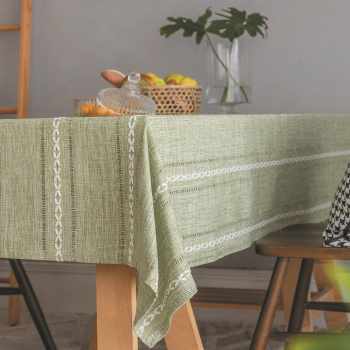 Luxe Tafelkleed Linnen - look - Waterbestendig - Meerdere Varianten - Bivakshop