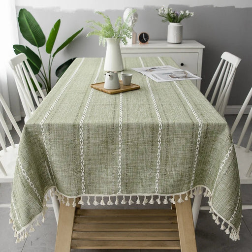 Luxe Tafelkleed Linnen - look - Waterbestendig - Meerdere Varianten - Bivakshop