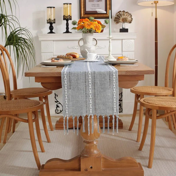 Luxe Tafelloper Linnen - look - Meerdere Varianten - Bivakshop