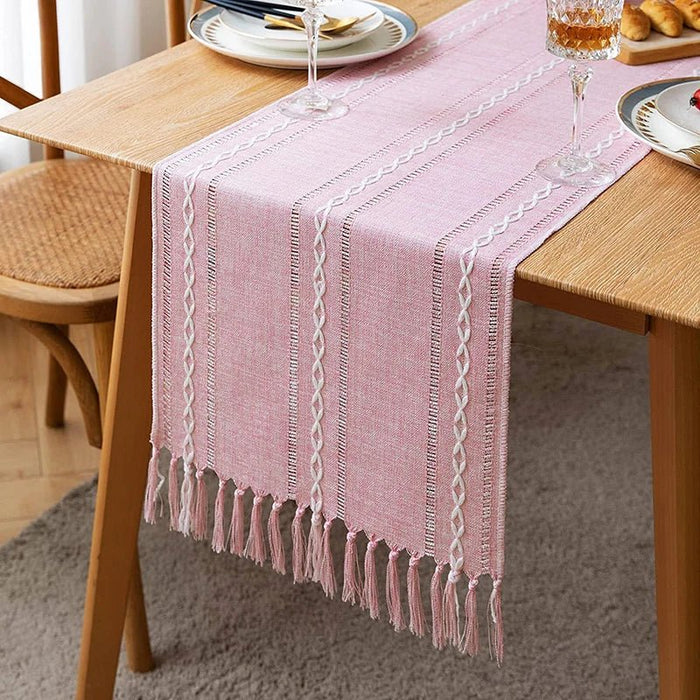 Luxe Tafelloper Linnen - look - Meerdere Varianten - Bivakshop