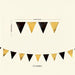 Luxe Vlaggenlijn Set – Driehoekige Banner Slinger – Stijlvolle Feestdecoratie in Diverse Kleuren - Bivakshop