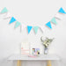 Luxe Vlaggenlijn Set – Driehoekige Banner Slinger – Stijlvolle Feestdecoratie in Diverse Kleuren - Bivakshop