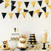 Luxe Vlaggenlijn Set – Driehoekige Banner Slinger – Stijlvolle Feestdecoratie in Diverse Kleuren - Bivakshop