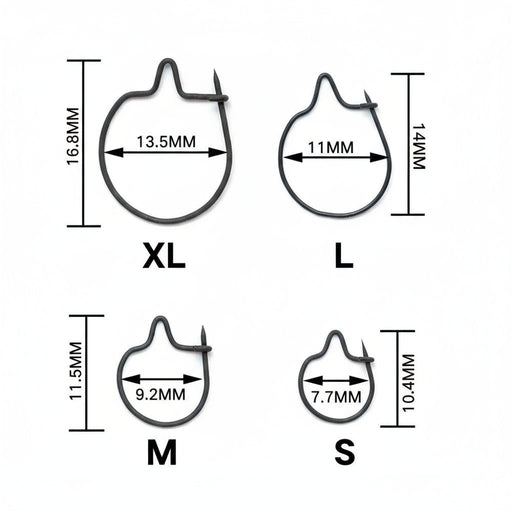 Maden Clips (20 Stuks) – Baiting Tools voor Karper Aas - Bivakshop