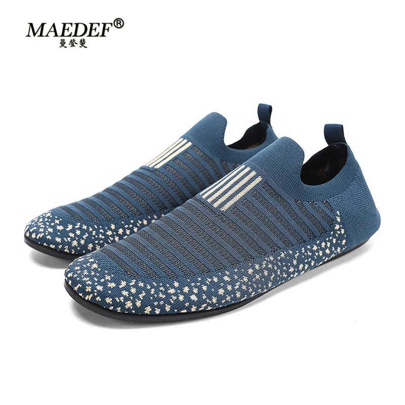 MAEDEF heren slippers – Lichtgewicht & Ademend – Comfortabele mocassins voor thuis & buiten - Bivakshop