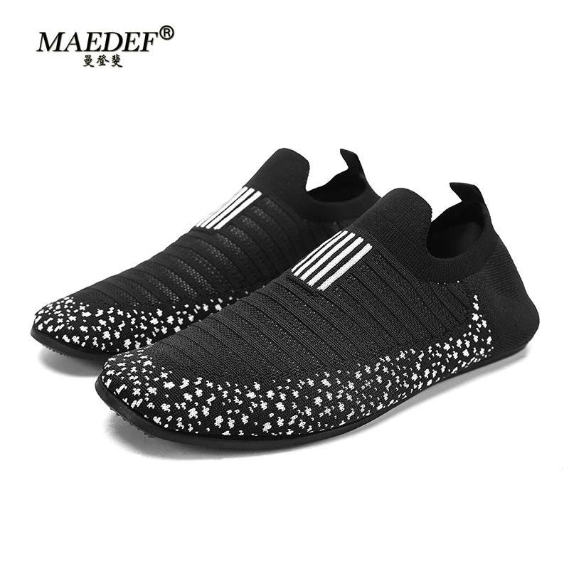 MAEDEF heren slippers – Lichtgewicht & Ademend – Comfortabele mocassins voor thuis & buiten - Bivakshop