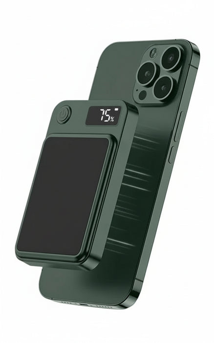 Magnetische draadloze oplader - Powerbank 22 5w 30000mah - iPhone 15 14 13 12 pro - Bivakshop